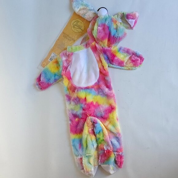 RUBIE'S OPUS COLLECTION PATCHWORK BUNNY Baby Costume 6-12 Months BNIP - Picture 3 of 4